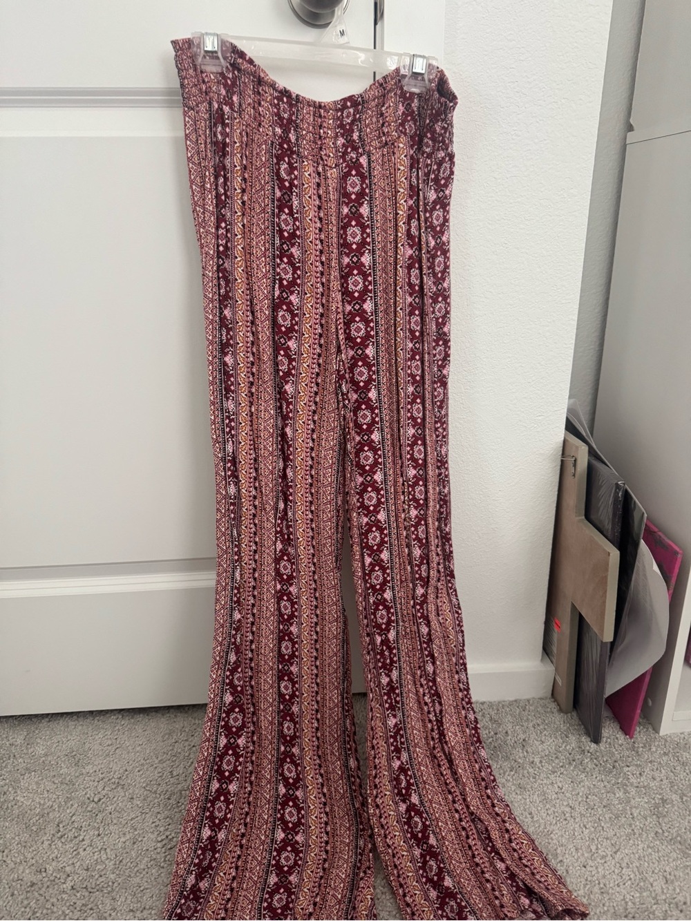 Pink Flare Pants
